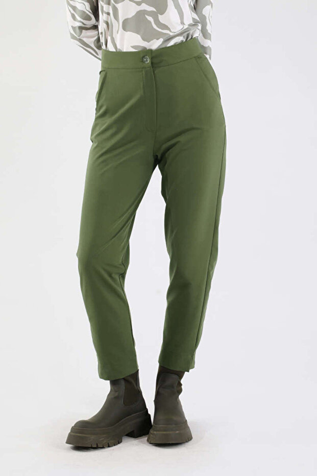 Cigarette Pantolon Haki - 2