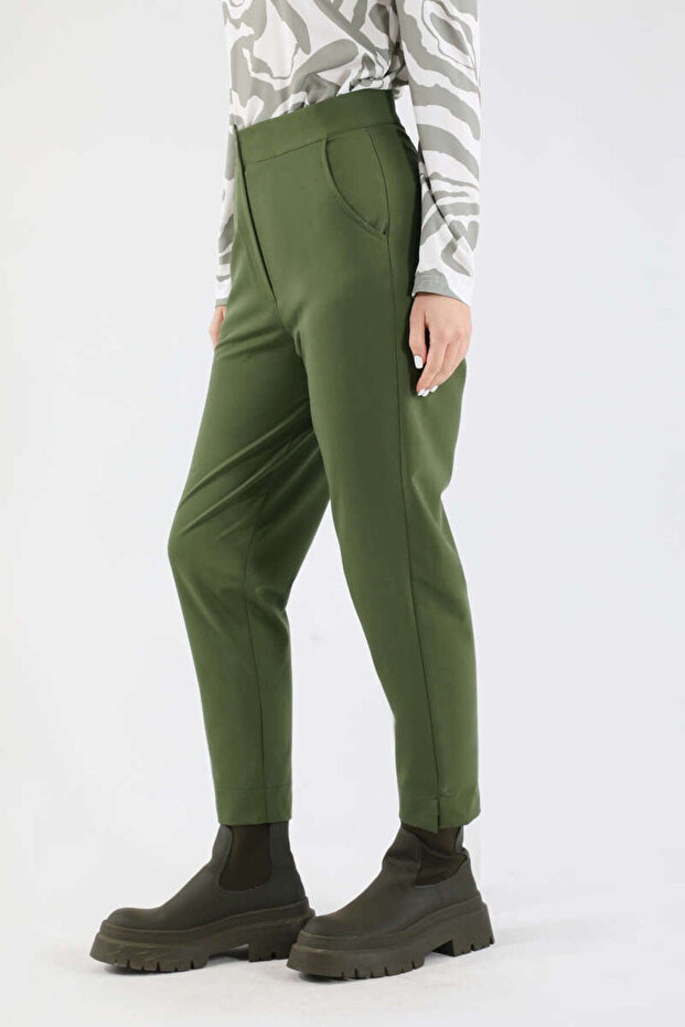 Cigarette Pantolon Haki - 5