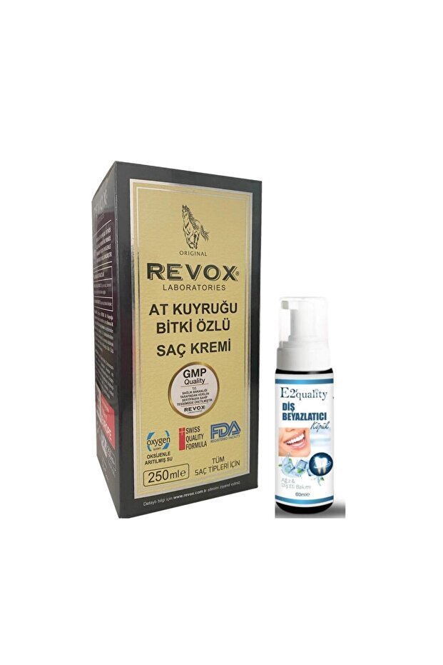 Herbal Hair Cream 250ml - Free Teeth Whitening Foam