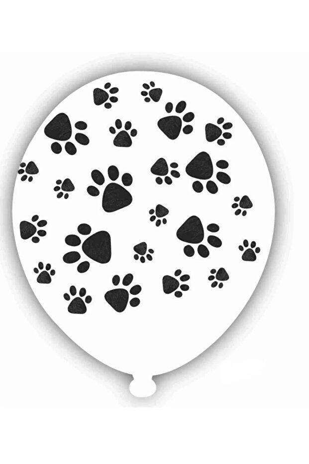 Paw Printed Balloon Paw Patrol 20 Pieces
