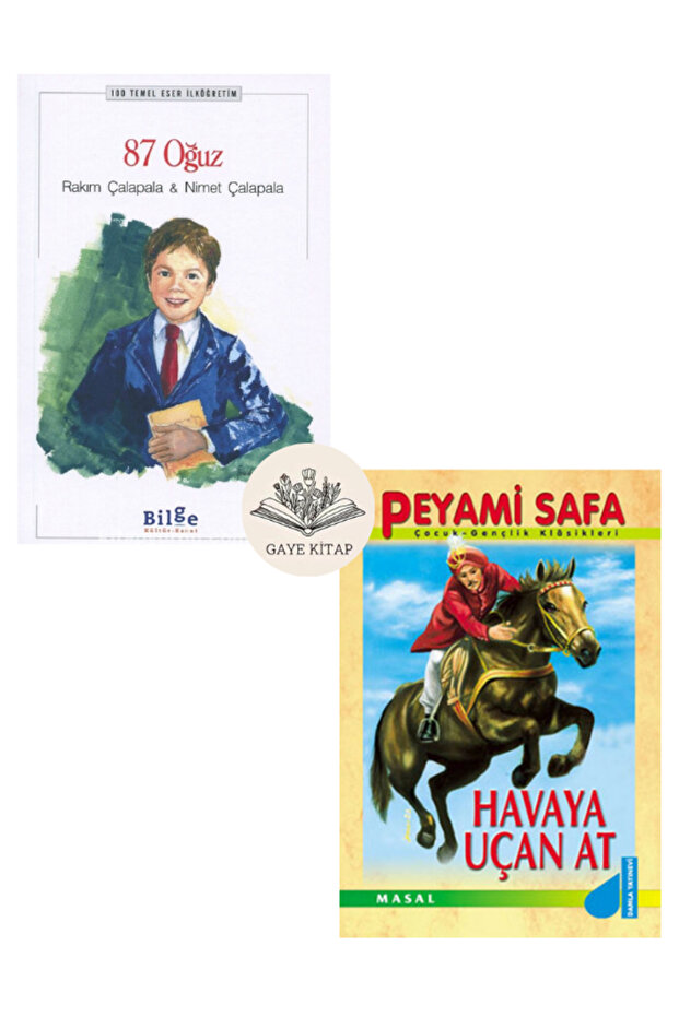 87 Oğuz - Havaya Uçan At 2 Kitap Set