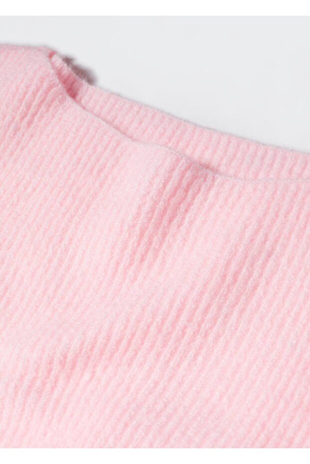 Kayık Yaka Triko Kazak - 5