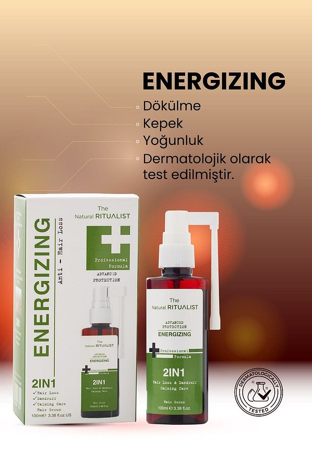 Dökülme Karşıtı Saç Bakım Seti (400 ml Şampuan+100 ml Serum) - 3