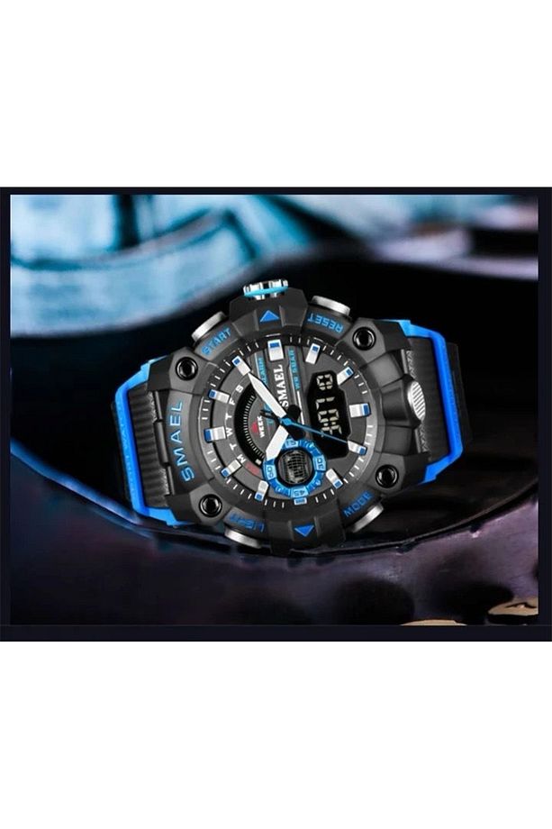 8040 Syhmvi Dijital Ve Analog Erkek Kol Saati - 5