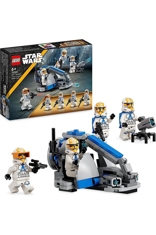 حرب النجوم 332. حزمة حرب Ahsoka's Clone Trooper 75359 (108 قطعة)
