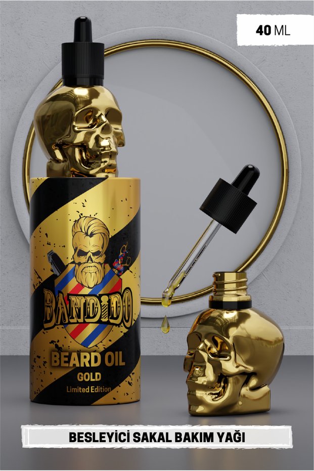 Gold Beard Care Serum - 40 Ml