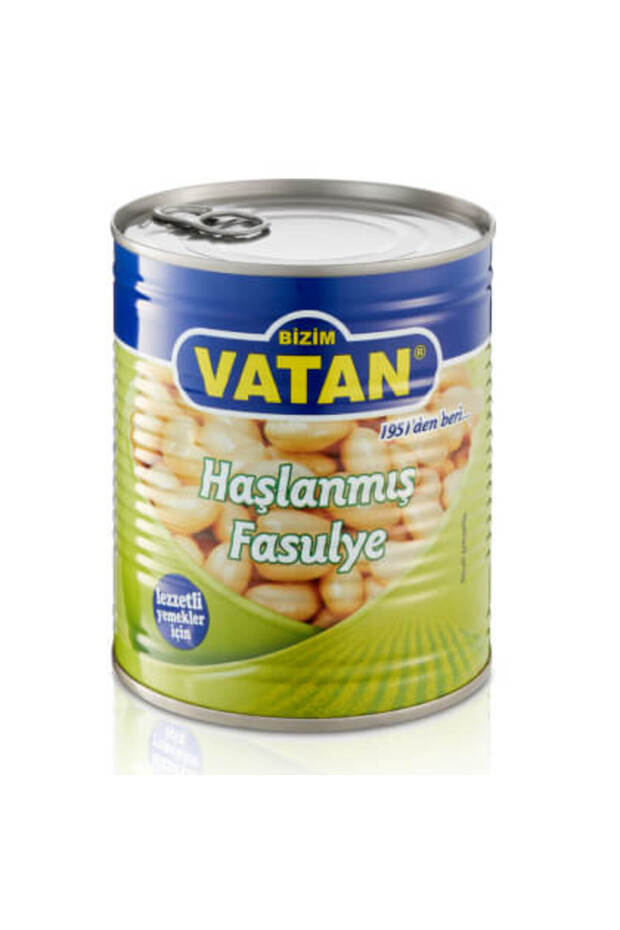 ( 2 ADET ) Vatan Haşlanmış Kuru Fasulye 800 Gr - 1