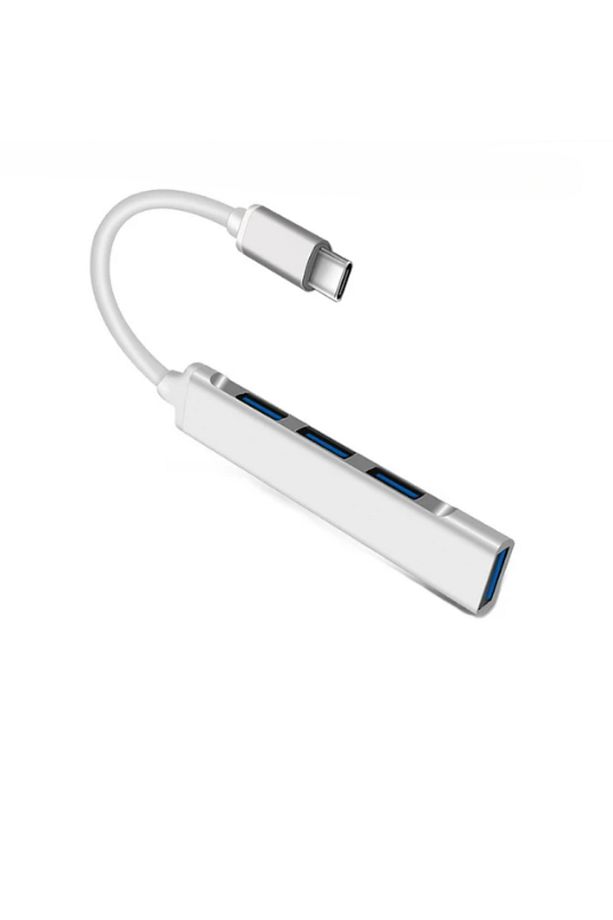 Hızlı Veri Aktarımı USB Type-C to USB 4 Port Hub Telefon ve Tablete Mouse ve Klavye Bağlama Özelliği - 3