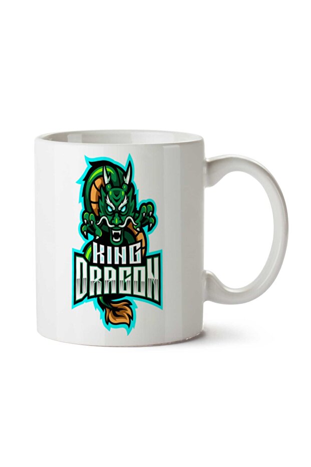 كوب Dragon King G مطبوع على الجانبين