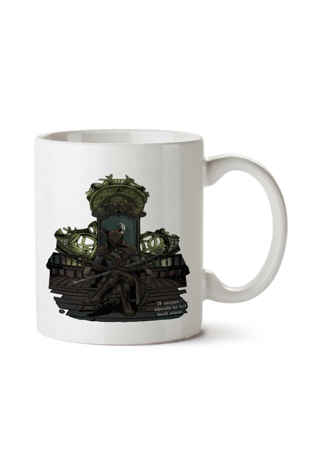 كوب مطبوع على الجانبين من برج الساعة - 1