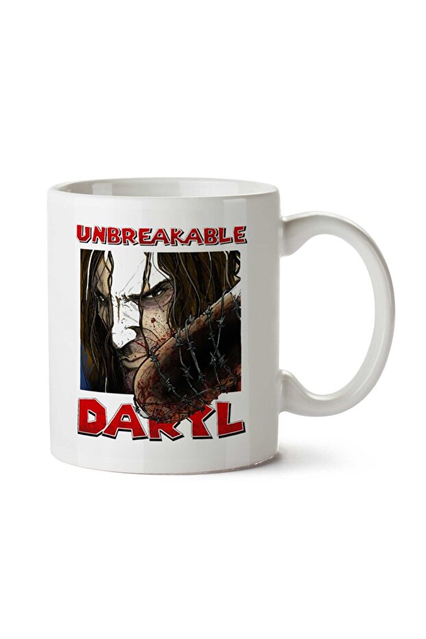كوب Daryl The Unbreakable The Walking Dead مطبوع على الجانبين