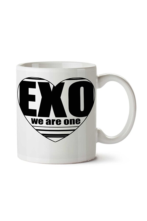 كوب مطبوع على الجانبين من EXO by HEART