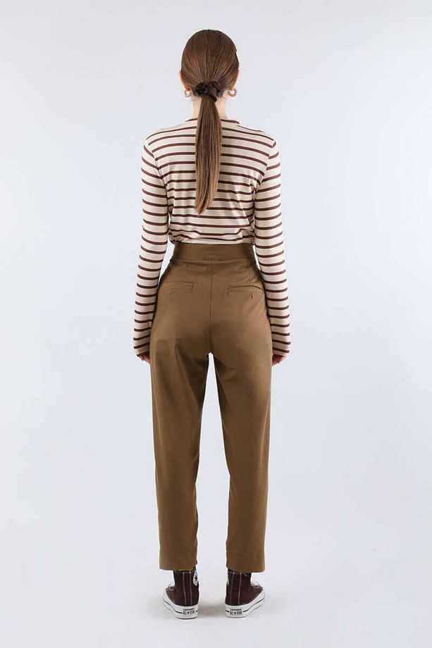 Cigarette Pantolon Kahve - 6