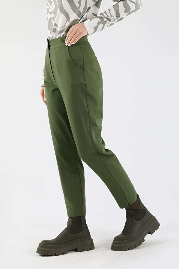 Cigarette Pantolon Haki - 4