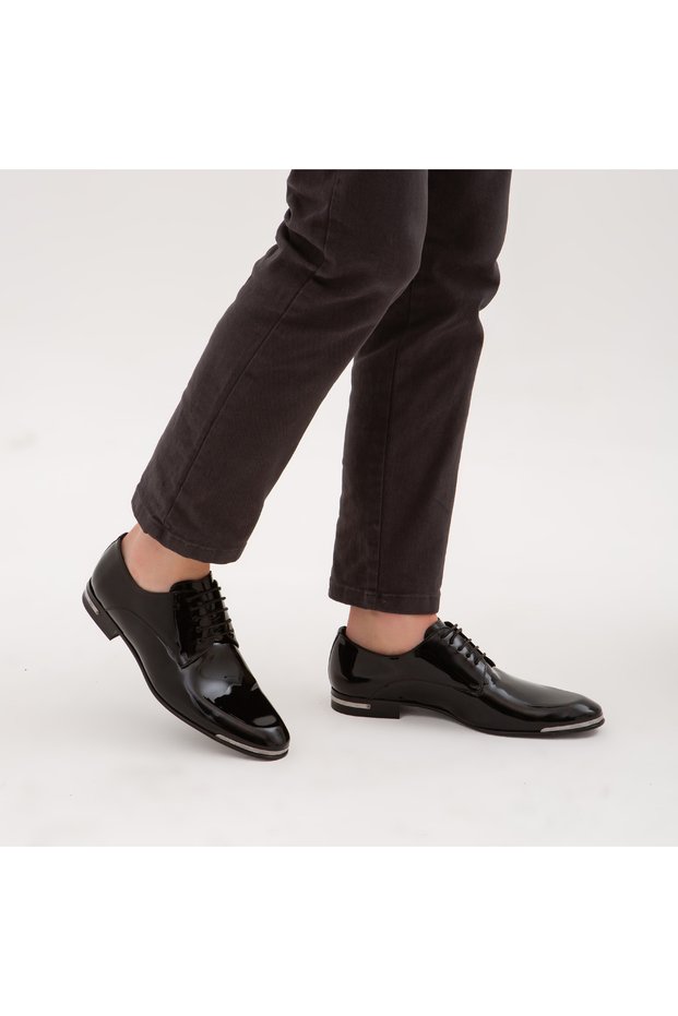 Tamer Tanca Men's Genuine Leather Classic Shoes 221 3400 K Erk Ayk