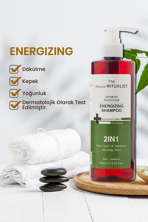 Dökülme Karşıtı Saç Bakım Seti (400 ml Şampuan+100 ml Serum) - 4