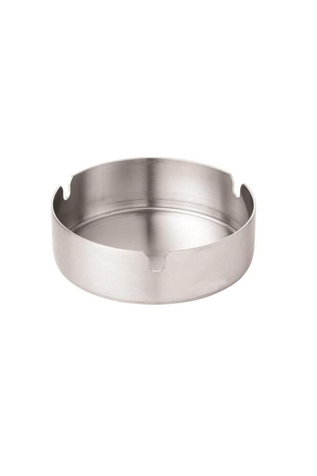 Stainless Steel No:1 Design Ash Tray Metal Metallic Round