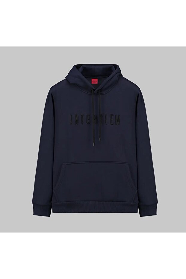 INTERVİEW KAPÜŞONLU SWEATSHIRT - 1