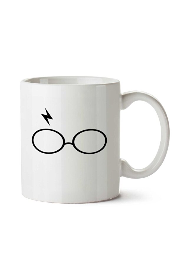 كوب HP Black Glasses مطبوع على الجانبين