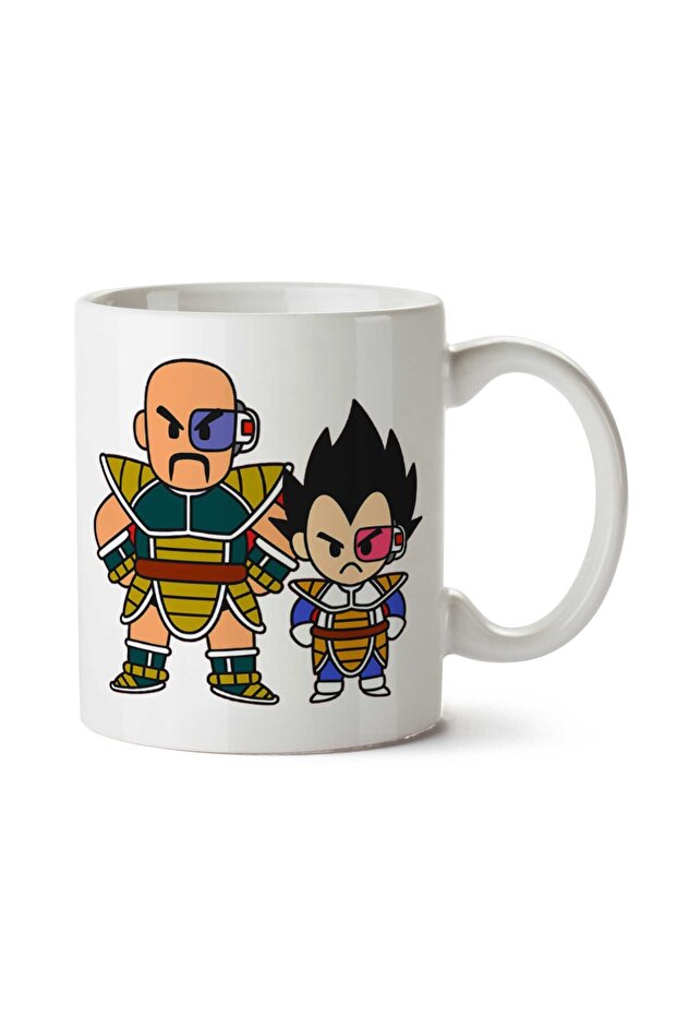 كوب Dragonball Z Mini Warriors مطبوع على الجانبين