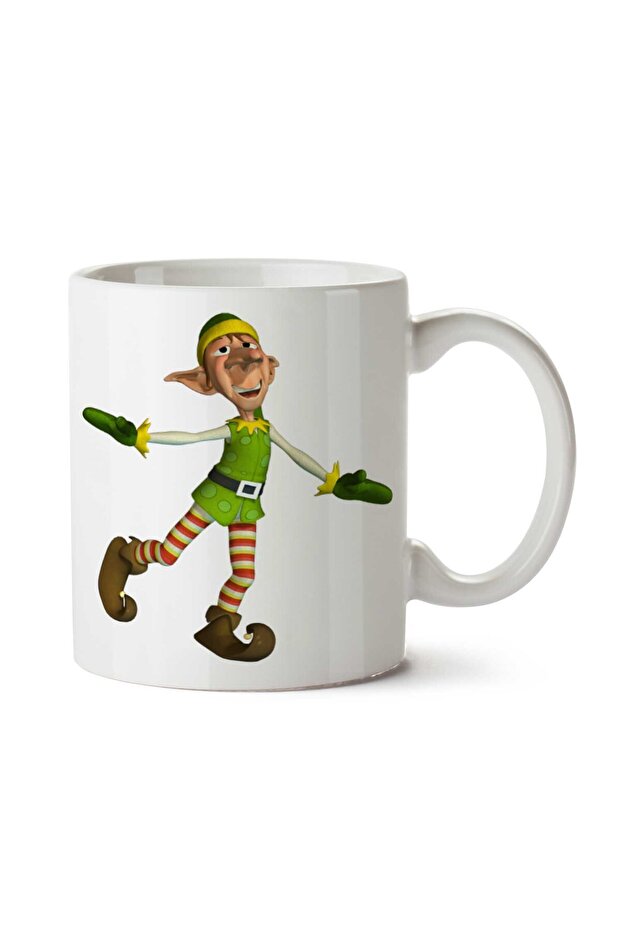 كوب مطبوع على الجانبين من Elf