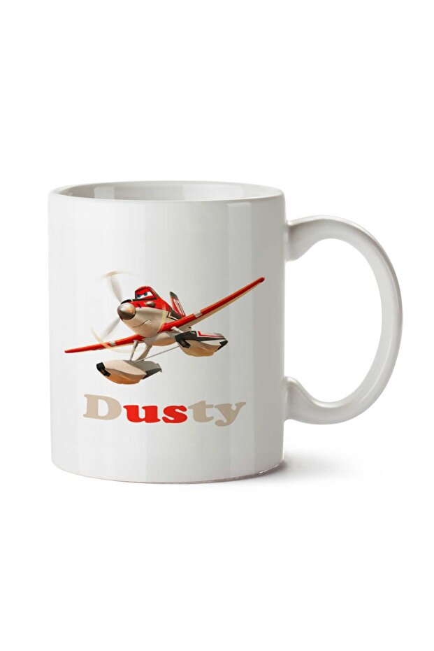كوب مطبوع على الجانبين من Dusty Plane