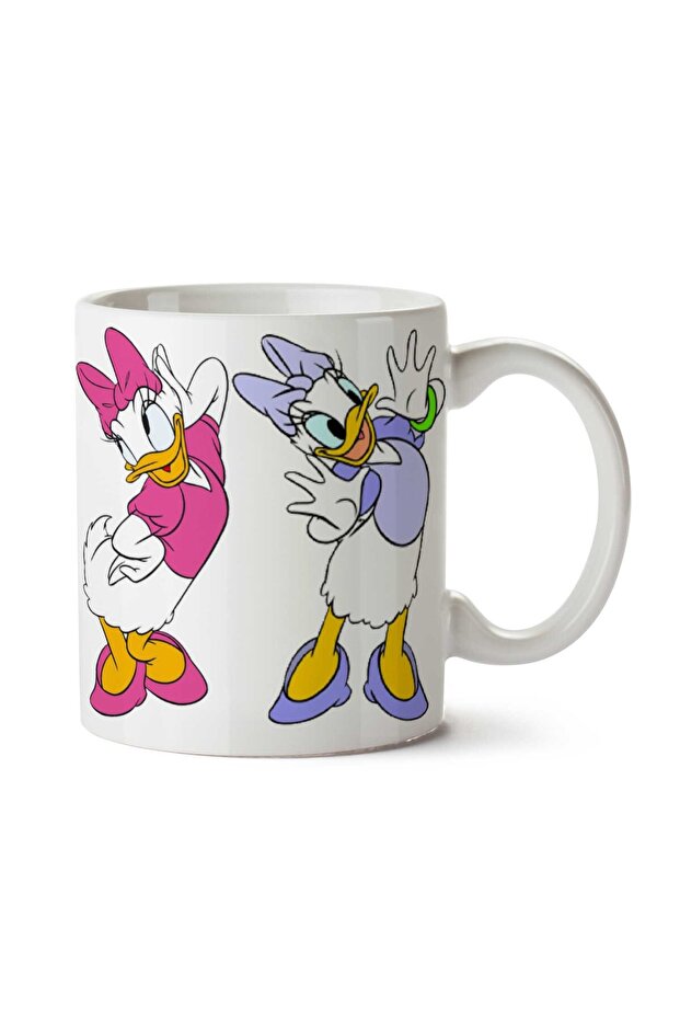 كوب مطبوع على الجانبين من Daisy-Duck-PNG-Image