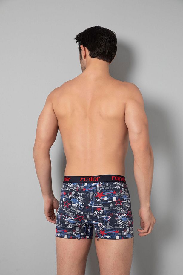 Erkek Boxer 3'lü Set Renkli Dünyam - 3