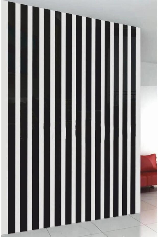 Ahşap Şerit Duvar Paneli Dekoratif Duvar Çıtası 1 Paket (10 Adet) Lütfen Ölçülere Dikkat - 4