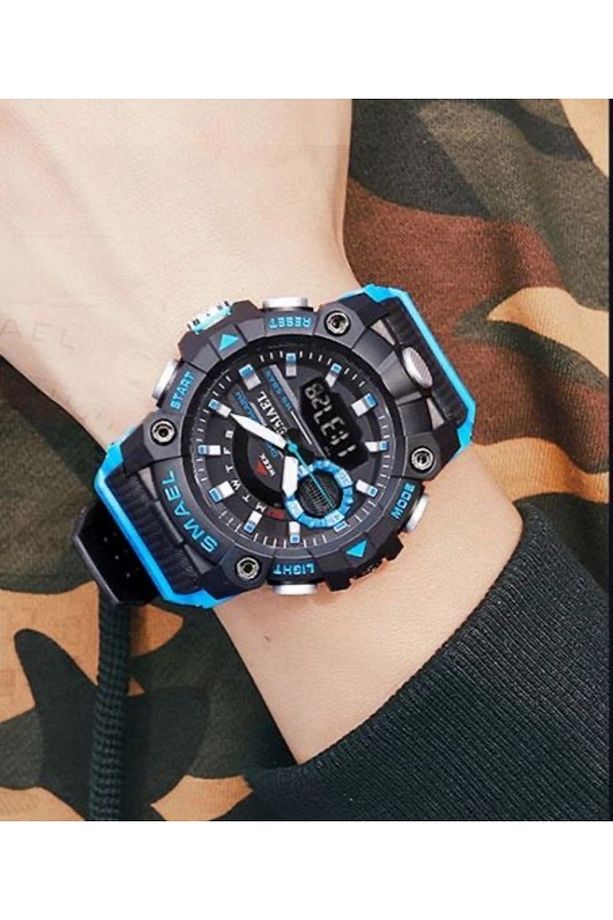 8040 Syhmvi Dijital Ve Analog Erkek Kol Saati - 1