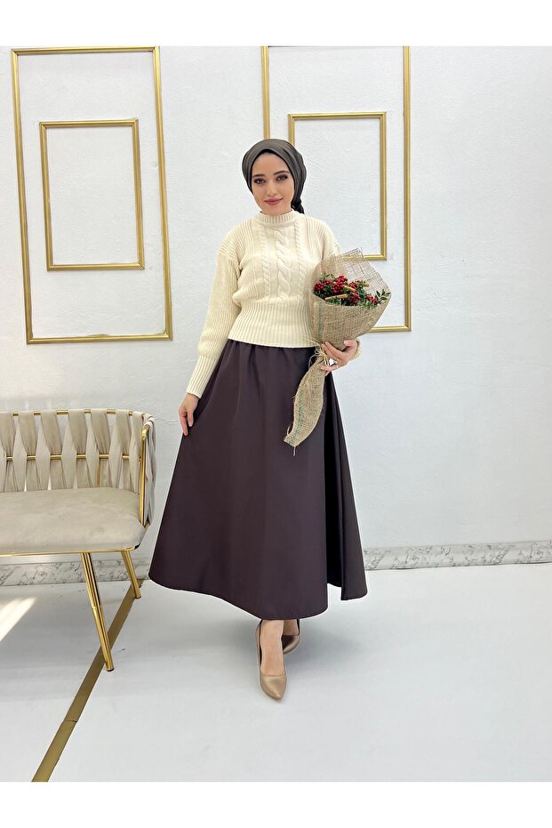 تنورة توفتا واسعة - 1