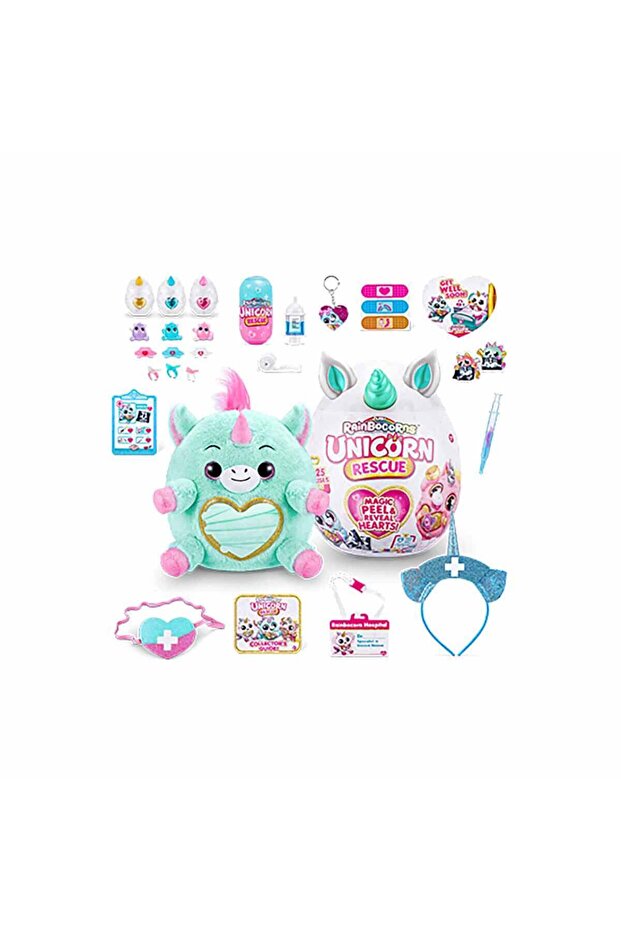 Rainbocorn Unicorn Dev Sürpriz Rar18000 - Yeşil