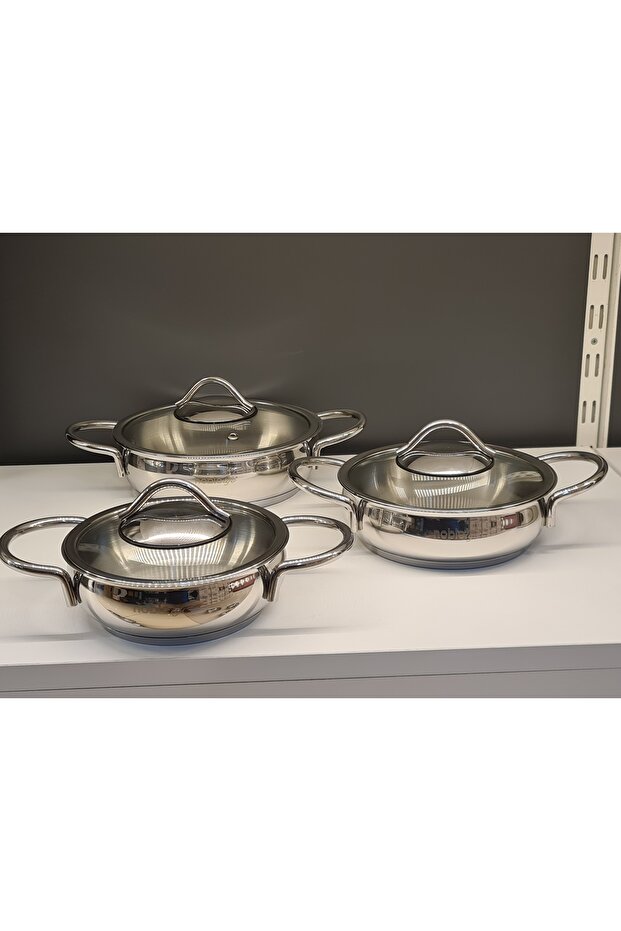 6 PARÇA ÇELİK SAHAN SETİ - 2