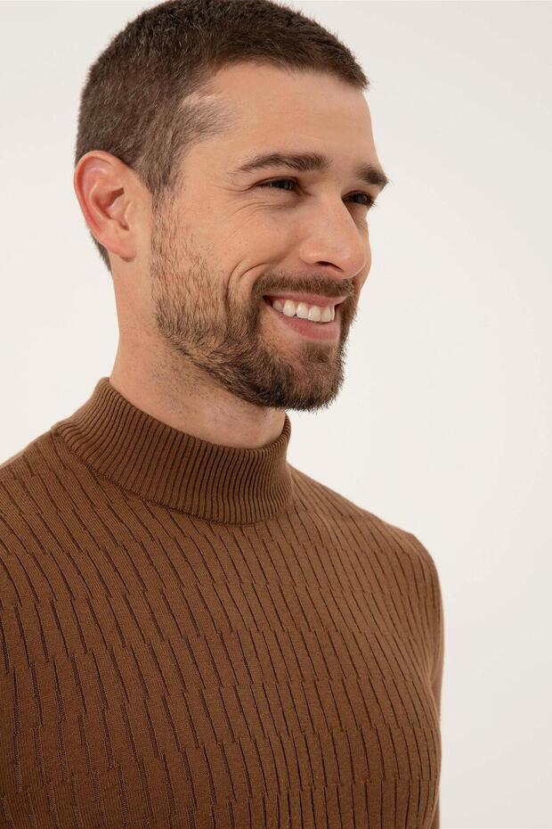 G021sz0tk-1497712 Prymo Erkek Triko Kazak - 2