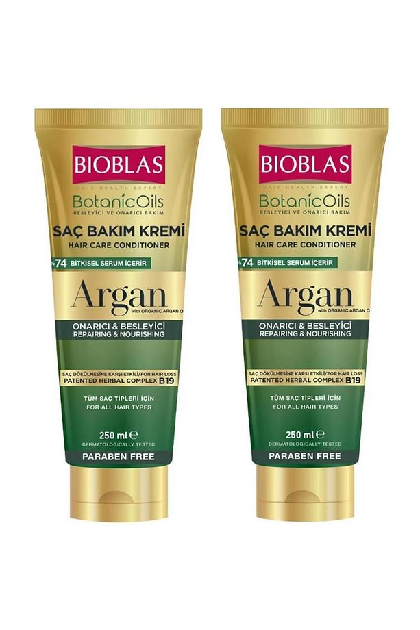Botanic Oils Argan Yağlı Saç Bakım Kremi 250 Ml 2 Adet - 1