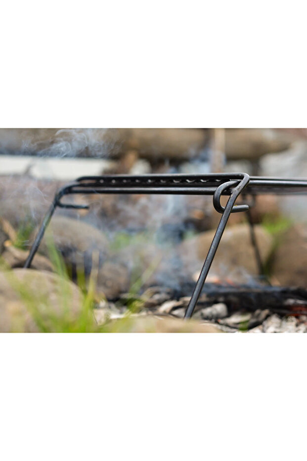 304 Chrome Nickel Fire Top Scotch Grill - Bushcraft Camping Outdoor - 4