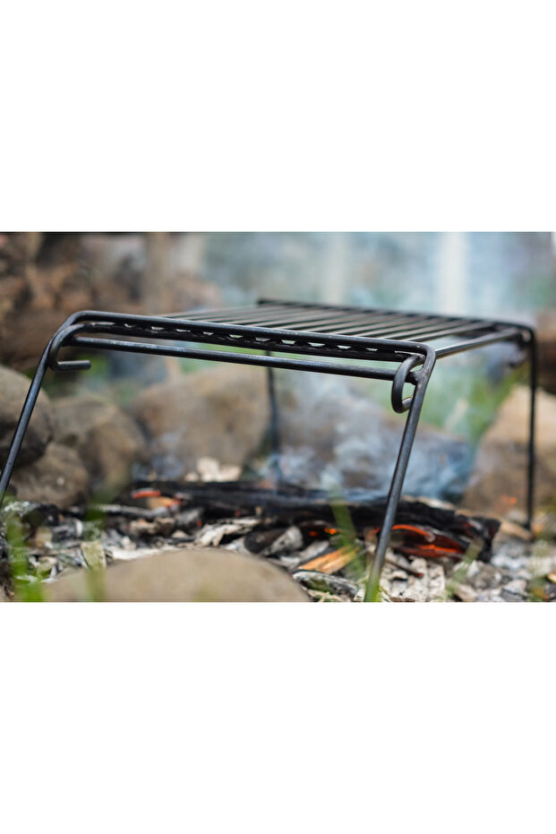 304 Chrome Nickel Fire Top Scotch Grill - Bushcraft Camping Outdoor - 2