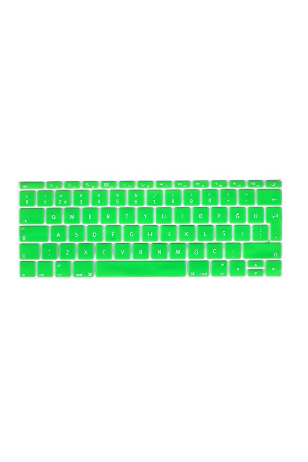 واقي لوحة المفاتيح من السيليكون التركي المتوافق مع Macbook Pro مقاس 13 بوصة A1708. نموذج بدون لمس