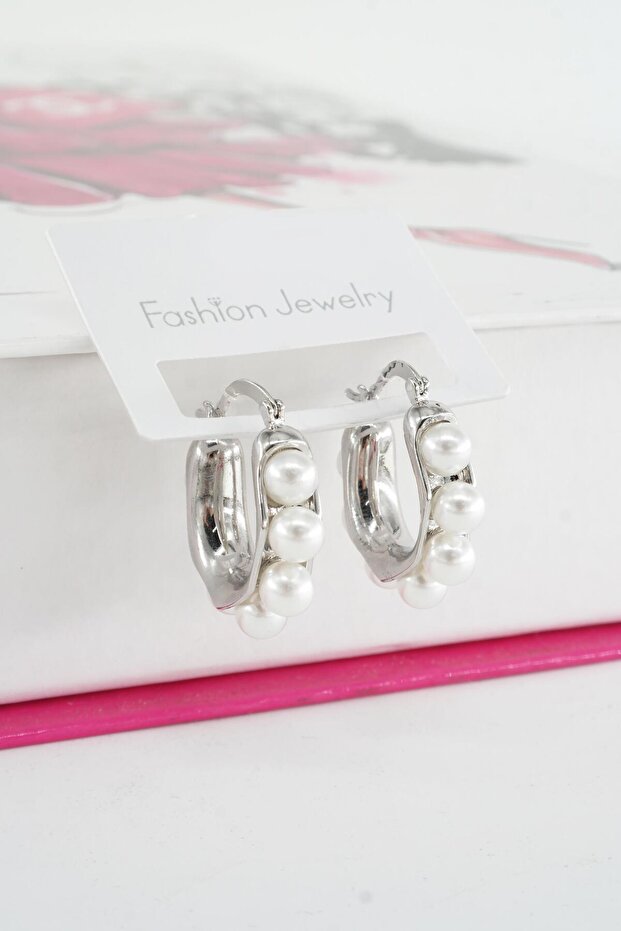 Women's Vip Series Faux Pearl Earring Set