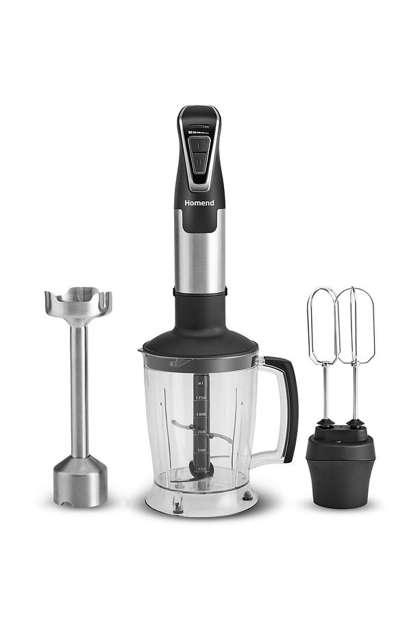 Handmaid 1966h Inox Xlarge Hazneli, Çift Bıçaklı Blender Set - 4