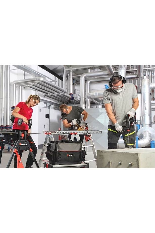 M-CUBE Üçlü Şarlı Set Kırıcı / Sıkma / Spiral ABS/ABH/AWS CMP 18V 3X5AH - 2
