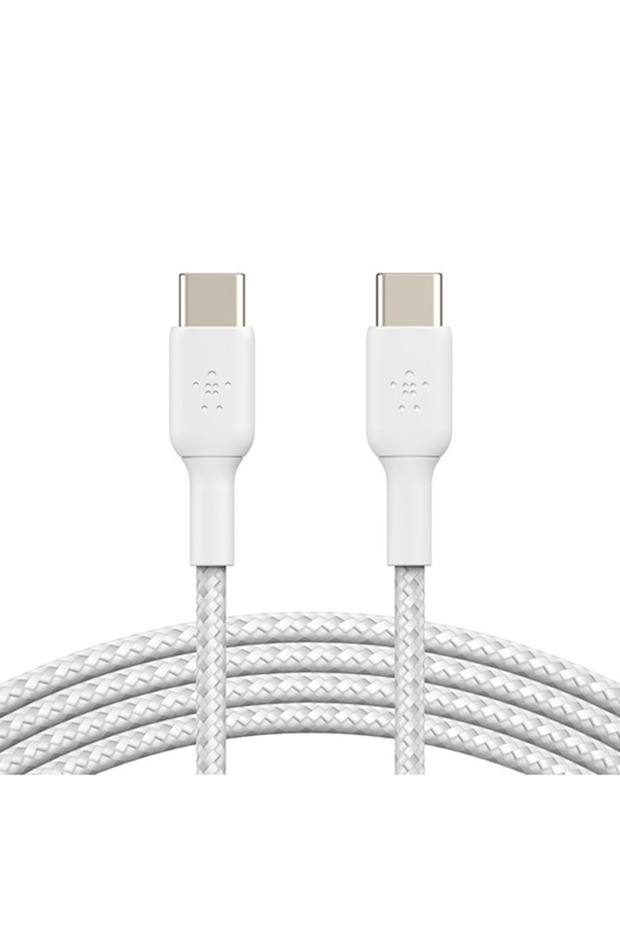 Braıded Type C-C 2.0 1M WHT 2'li - 6