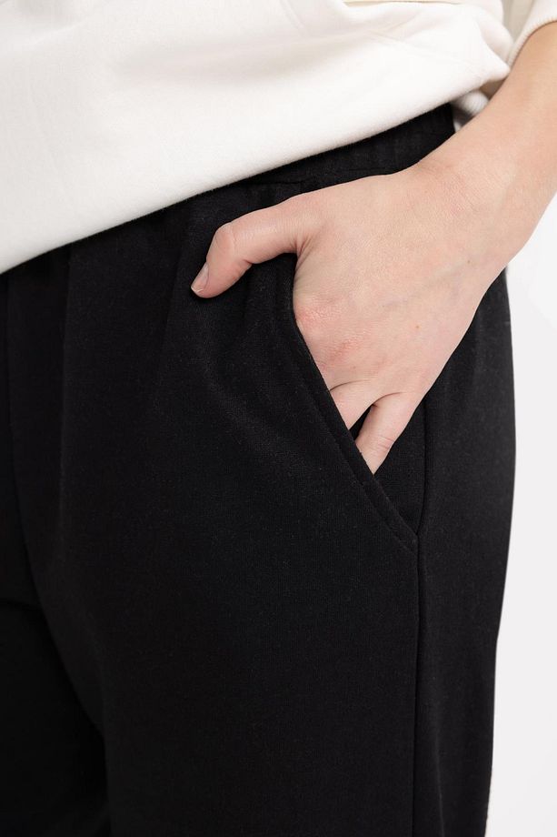 Standart Boy Beli Paçası Lastikli Basic Düz Jogger Eşofman Altı U3491az24sp - 5