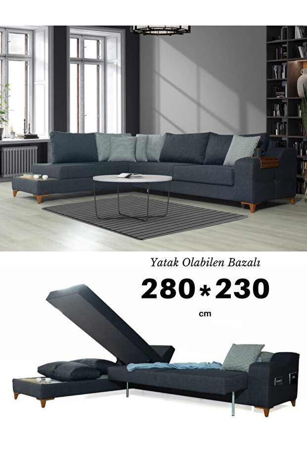 MODA ÇEKYATLI VE BAZALI KÖŞE TAKIMI - 1