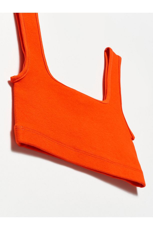 20167 Crop Top-kırmızı - 2