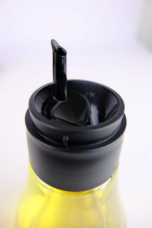 2'li Cam Zeytinyağı Ve Sıvıyağ Şişesi Damlatmaz Yağdanlık Seti 355 ml - 097kx90010 - 5