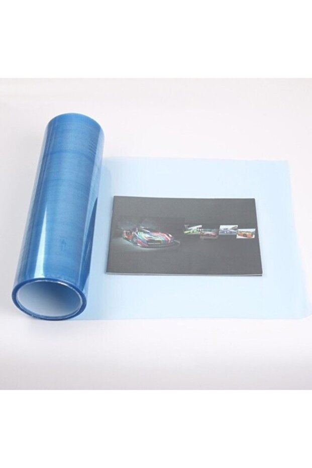 Açık Mavi Far Stop Filmi Folyo Kaplama 30 Cm X 10 Metre - 2