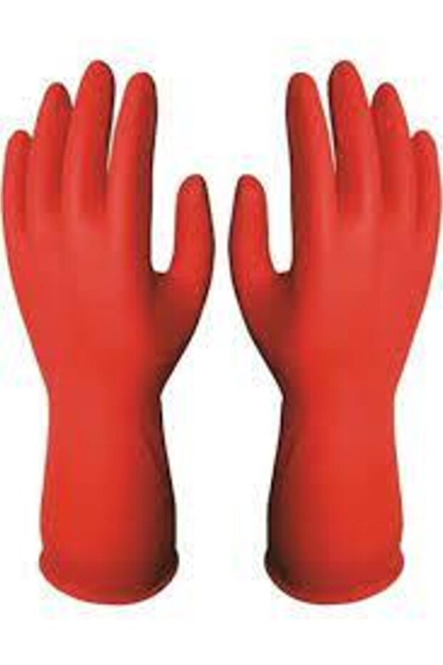 Lastik Eldiven 8 No / 3 Adet - 1