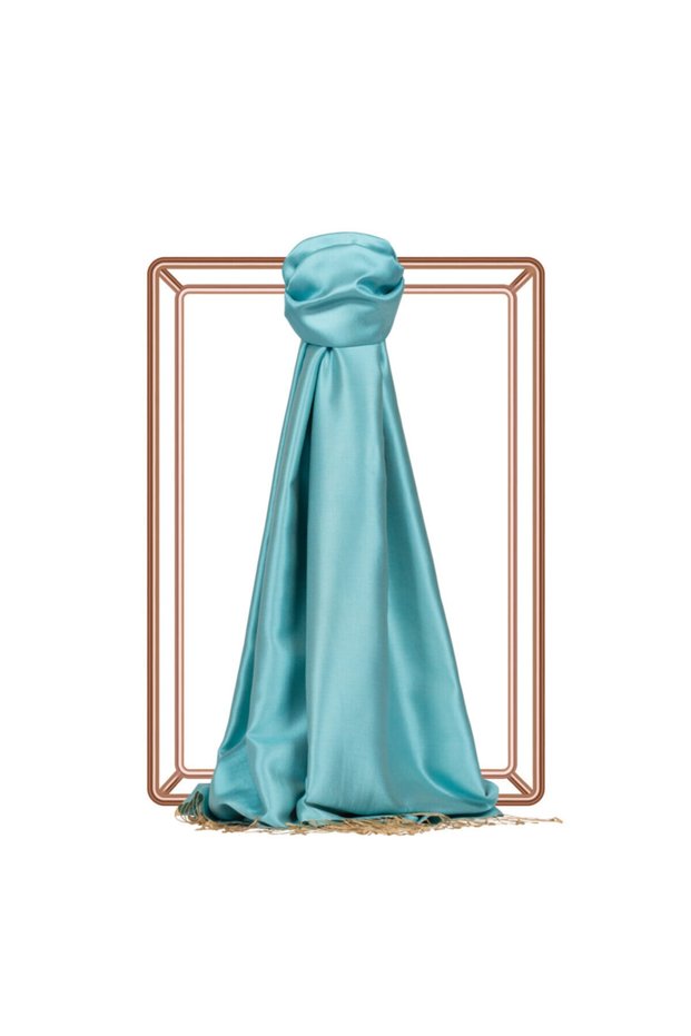 Double Sided Silk Shawl - Glass Core