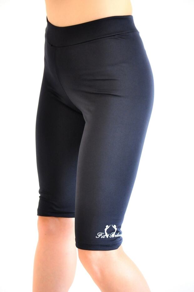 Women's Navy Blue High-Waisted Short High-Waist with Polymer Coating for Fat Burning , Thermal Corset Underwear